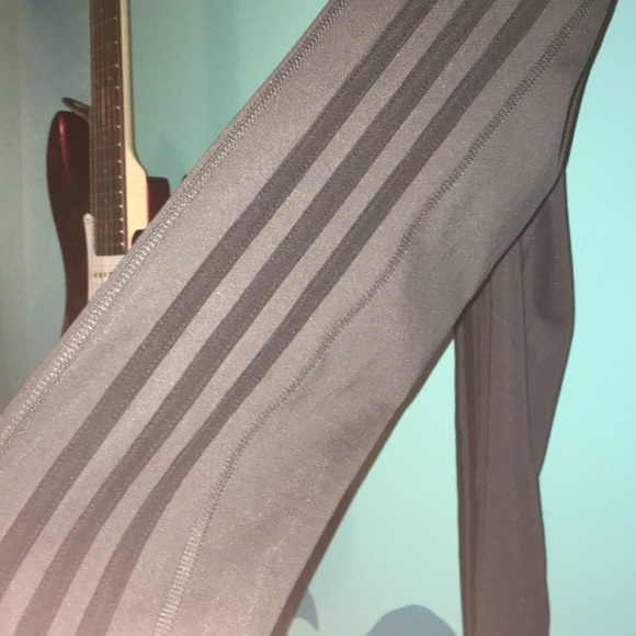 Grey Adidas leggings- high waisted full length - Picture 3 of 7